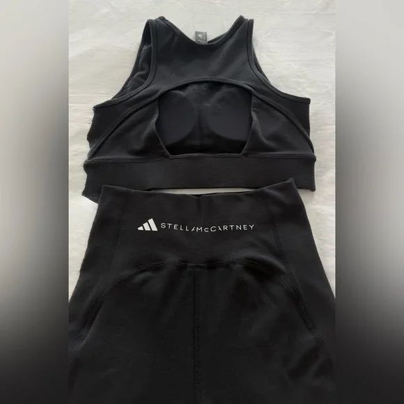 Stella McCartney Adidas Sports Top and Shorts - Picture 4 of 6